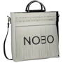 Женская сумка тоут Nobo черно-белая (NBAG-G4210-C000-1): Пол Женский