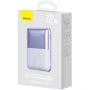 Зовнішній акумулятор Baseus Power Bank 20000mAh Bipow Pro Digital Display PD 22.5W Purple (PPBD030005) фото 7
