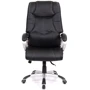 Крісло АКЛАС Монсан ANF Чорний (PU Black) (00127050): Тип для руководителей