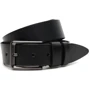 Чоловічий ремінь Borsa Leather чорний (V1125GX09-black)