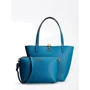 Женская сумка тоут Guess AAlby Toggle Tote темно-голубая (HWVB7455230-DT)