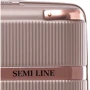 Валіза Semi Line 28" (L) Champagne шампань (T5668-4): Матеріал Пластик
