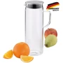 Глечик KELA Pitcher, 1,6л з кришкою (11398): Матеріал Скло