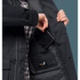 Пуховик Jack Wolfskin Glacier Bay Parka 1113321-6000 52 черный зимний с капюшоном и мехом: Фасон Аляска