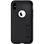 Чехол для iPhone Spigen Slim Armor Black (063CS25136) for iPhone Xs: Цвет черный