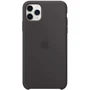 Чохол для iPhone Apple Silicone Case Black (MX002) for iPhone 11 Pro Max: Матеріали силікон