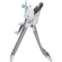 Стульчик для кормления 2 in 1 FreeON Oli Light Grey (47412): Материал пластик
