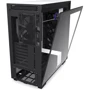 Корпус NZXT H710 Matte White (CA-H710B-W1): Материал передней панели сталь