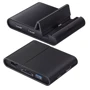Зарядное устройство Baseus Pro Mate Docking Type-C to HDMI+2xUSB2.0+USB3.0+PD+SD/TF Black (WKMD000001): Количество USB-портов 3