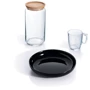 Блюдо Luminarc Friends Time Black 25 см (P6375): Розміри, см 25