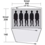 Намет Outwell Haze 5 Grey (111160): Водостійкість тенту, мм 3000