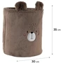 Корзина для хранения Kite Sweet Bear 30х35 см плюшевая (K24-3100L-3)