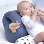 Подушка Papaella Mini Горошек для кормления, синий, 30х28х30 см (8-31999) фото 8