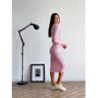 Спідниця АRTKNIT Ester 27118 42-44 (S/M) рожева олівець подовжена міді: Склад Хлопок, Модал