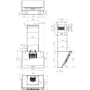 Витяжка Gorenje WHI623E1XGB: Тип фільтра повітря Рециркуляція, Відведення