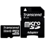 Карта пам'яті Transcend 32GB microSDHC Class 10 + adapter (TS32GUSDHC10)