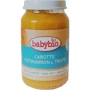 Пюре BabyBio органічне з моркви китайського гарбуза та форелі 200 г (3288131500560)