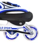 Розсувні ролики Scale Sports. Black-Blue (розмір 41-44): Особливості розсувні, з підшипником