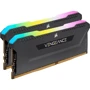 Corsair 32 GB (2x16GB) DDR4 3600 MHz Vengeance RGB PRO SL Black (CMH32GX4M2Z3600C18): Тип DDR4
