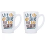 Набір чашок Luminarc New morning Life is short 2x320 мл (P5145): Найменування набір чашок