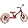 Комплект триколісний беговел Trybike рубіновий TBS-2-RED-VIN+TBS-100-TKV: Колеса надувні