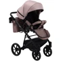Коляска 2 в 1 Bair Kiwi Soft BKS-455 капучино - капучино (кожа): Ширина шасси 58