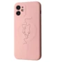 Чехол для iPhone WAVE Minimal Art Case iPhone with MagSafe Pink Sand/Human for iPhone 12