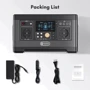 Зарядная станция FlashFish P63 520Wh 500W: Количество розеток 220V 2