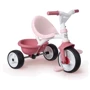 Детский металлический велосипед Smoby 3 в 1 Би Муви Комфорт с ручкой, розовый (740415) фото 12