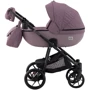 Коляска 2 в 1 Adamex Hybryd Plus BR224 сиреневый - сиреневая кожа (выдавленная точка) (623681): Количество блоков 1