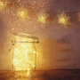 Гирлянда на батарейках Springos 0.9 м 10 LED CL0001 Warm White: Тип Линейная
