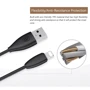 Кабель Baseus USB Cable to Lightning Small Pretty Waist 1.2m Black (CALMY-01): Длина 1,2 м
