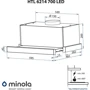 Вытяжка Minola HTL 6214 I 700 LED фото 7