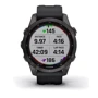 Смарт-часы Garmin Fenix 7S Sapphire Solar Carbon Grey DLC Titanium with Black Band (010-02539-25): Цвет ремешка черный