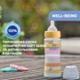 Бутылочка для кормления пластиковая Chicco Well-Being Colors с силиконовой соской 4м+ 330 мл Оранжевая (28637.31) фото 5