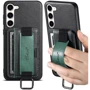 Чехол для телефонов Epik Leather Case Wallet and Straps Black for Samsung S926 Galaxy S24 Plus: Тип накладка на заднюю часть