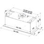 Вытяжка Best Chef Smart box 1000 white 55 OSKI55J4KW.S3.BI.KSW_BST: Тип воздухоочистителя Рециркуляция, Отвод