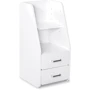 Тумбочка Mealux BD-C12 White с надстройкой (BD-C12 W)
