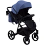 Коляска 2 в 1 Bair Kiwi Soft BKS-43 синій: Ширина шасі 58