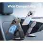 Держатель Baseus Car Holder Magnetic C02 Mega Wireless Charging 15W Gray (C40169003831-00) for Apple iPhone 16 I 15 I 14 I 13 I 12 series фото 5