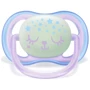 Пустышка для девочки Philips AVENT Ultra Air Ночная 0-6 мес 2 шт (SCF376/12): Вид пустышки ночная