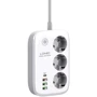 Сетевой фильтр LDNIO SEW3452 Wi-Fi (3x220V+3USB+Type-C/30W/2m) White