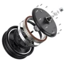 YADEA V7 600W, 48V20AH lithium, Білий фото 7