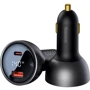 Зарядное устройство Baseus Car Charger USB+USB-C 140W with USB-C Cable Black (CGZX070001): Тип автомобильное