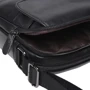 Чоловіча сумка планшет Keizer чорна (K11169-black): Матеріал Натуральна шкіра