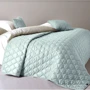 Покривало IDEIA Стиль Cube 210х240 м'ята/світло-сірий (8-32405)