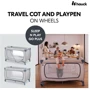 Детский манеж-кроватка Hauck Sleep N Play Go Plus Dusty Mint (60088-7)