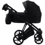 Коляска 2 в 1 Adamex Gallo Thermo GA-12 black diamond фото 11