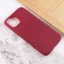 Чехол для iPhone TPU Case Candy Burgundy for iPhone 14: Тип чехла накладка на заднюю часть