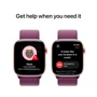 Apple Watch Series 10 46mm GPS Rose Gold Aluminium Case with Plum Sport Loop (MWWV3QH/A) UA фото 7